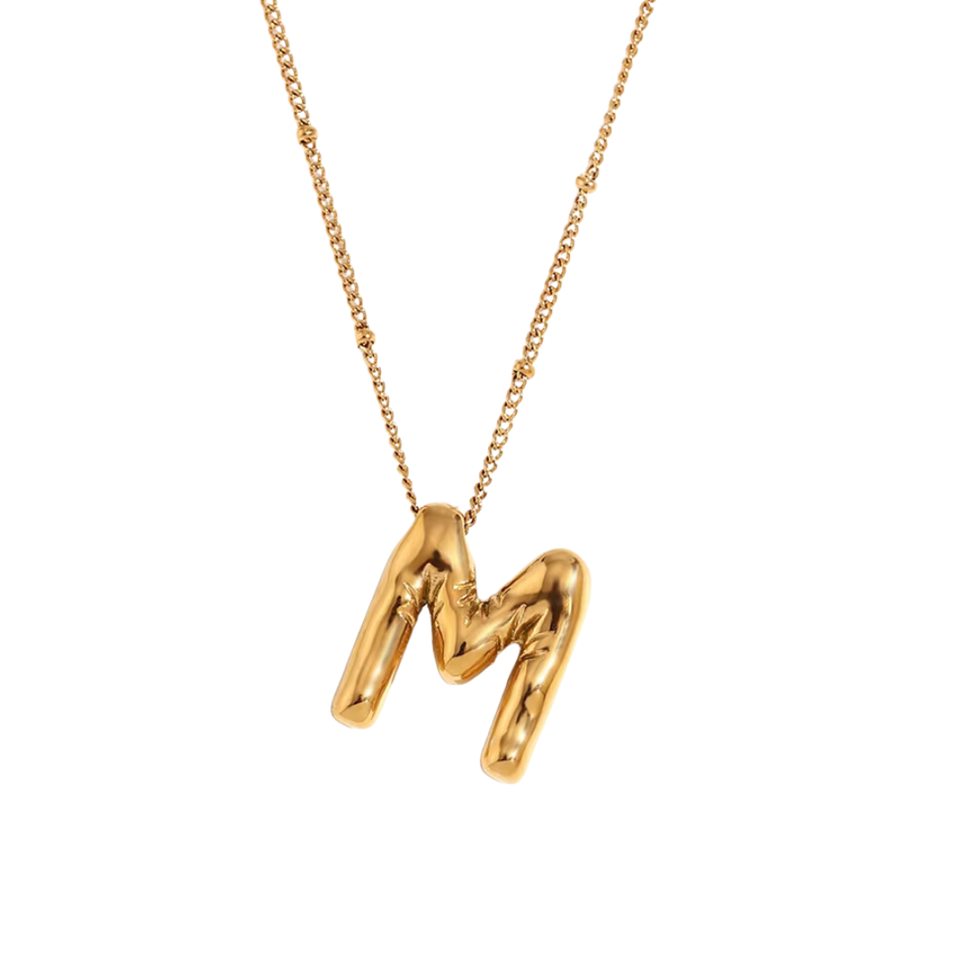 CHUNKY MEL NECKLACE - Stainless Steel + 18 k Gold Plated