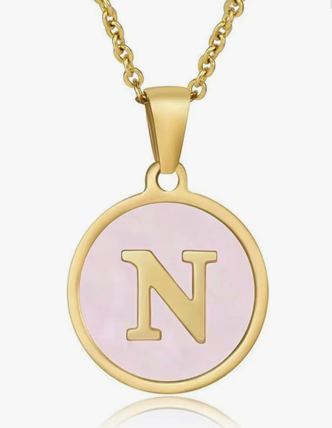 NACAR INITIAL NECKLACE